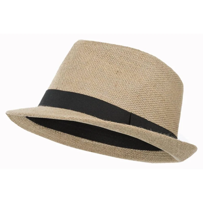 Image of Trespass Mens Fedora Hat in Natural Natural Male One Size