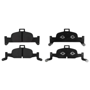 Image of Brake Pad Set 16938 by Febi Bilstein front axle