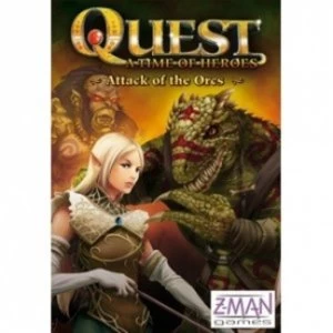 Image of Quest Attack of the Orcs Board Game
