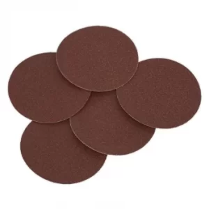 image of Sanding Disc 125MM 80 Grit Adhesive Backed Pack of 5