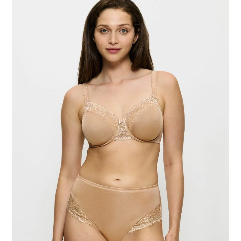 Image of Triumph Ladyform Soft Minimiser Bra skintone Polyester 36C