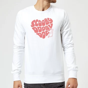 Image of Scooby Doo I Ruv You Sweatshirt - White - L