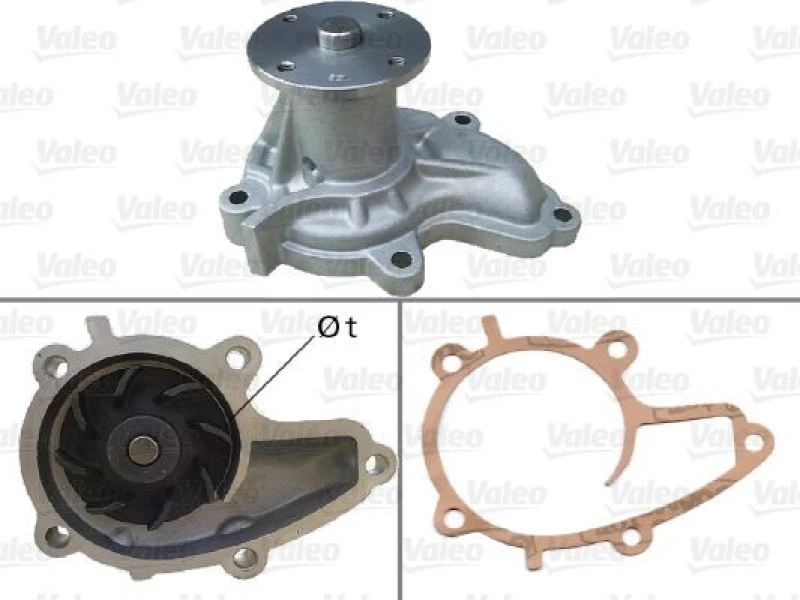 Image of Water pump VALEO 506737