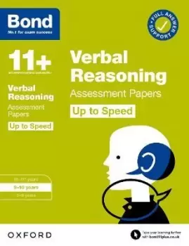 Image of Bond 11+: Bond 11+ Verbal Reasoning Up to Speed by Frances Down