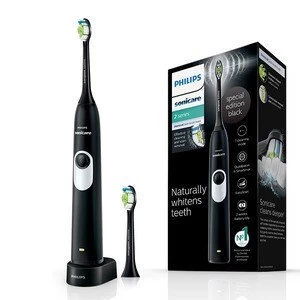 Philips Sonicare 2 Series HX6232/20 Black Electric Toothbrush