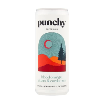 Image of Punchy Drinks Blood Orange, Bitters & Cardamom 250ml
