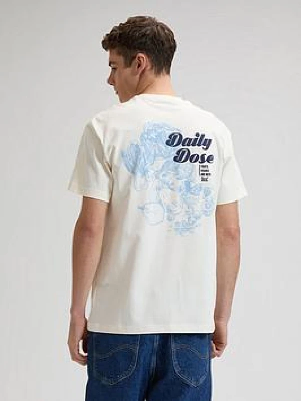 Image of Lee T-Shirt Lee Daily Blanc Male S