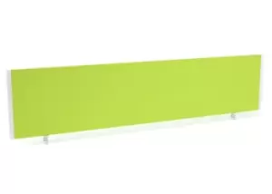 Image of Impulse/Evolve Plus Bench Screen 1800 Bespoke Myrrh Green White Frame