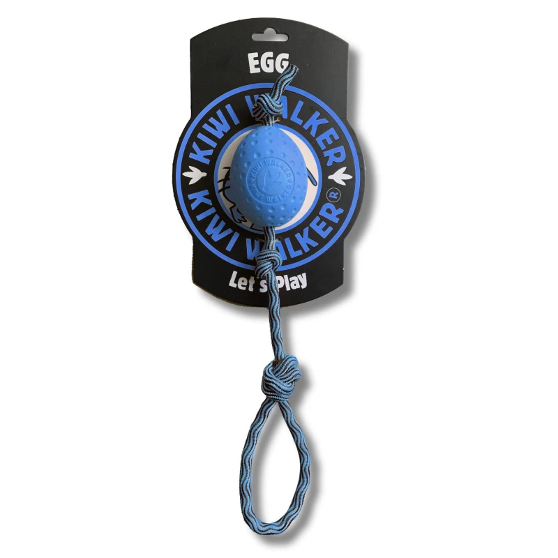 Image of Kiwi Walker Dog Tug Toy Blue unisex One Size