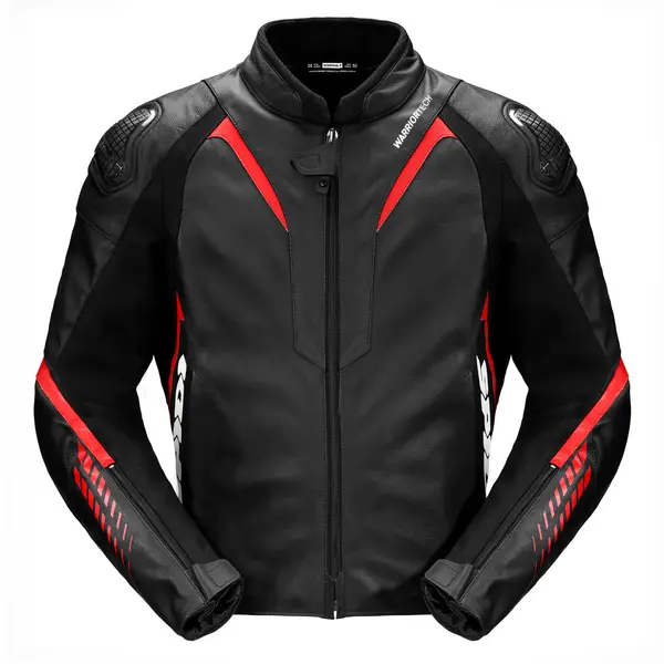 Image of Spidi Nkd-1 Jacket Red Size 60