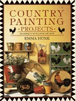Image of Country Painting Projects by Emma Hunk Hardback