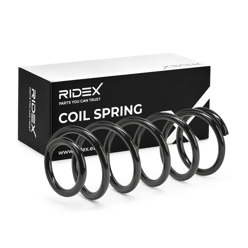 Image of RIDEX 188C3410 Coil spring Rear Axle Coil Spring (188)