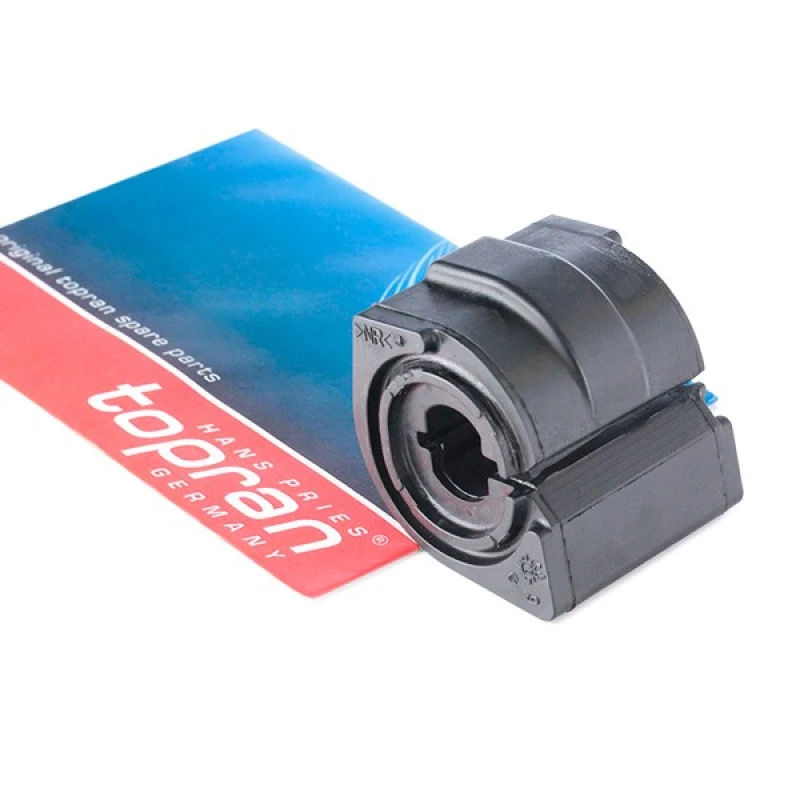 Image of TOPRAN 723 116 Stabilizer Bushes Front Axle Right, Rubber Mount Anti-roll Bar Bush Kit (1334)