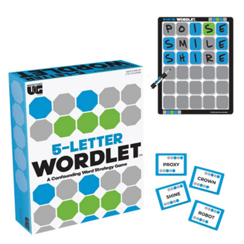Image of Paul Lamond Games 5 Letter Wordlet - Brand New And Sealed
