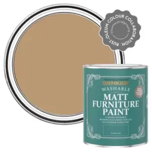 image of Rust-Oleum @OurNeutralGround Matt Furniture & Trim Furniture Paint - Fired Clay - 750ml