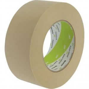 3M Scotch 202 High Strength Cream Masking Tape 18mm x 50m