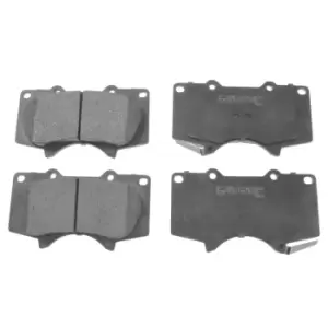Image of Brake Pad set 16726 by Febi Bilstein Front Axle