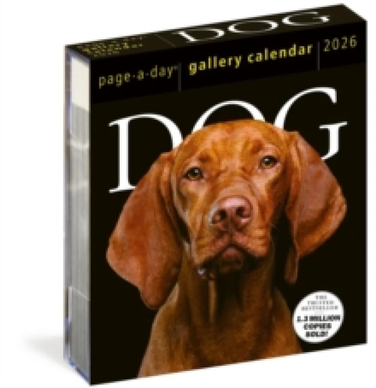 Image of Dog Page-A-Day Gallery Calendar 2026 : An Elegant Canine Celebration Calendar