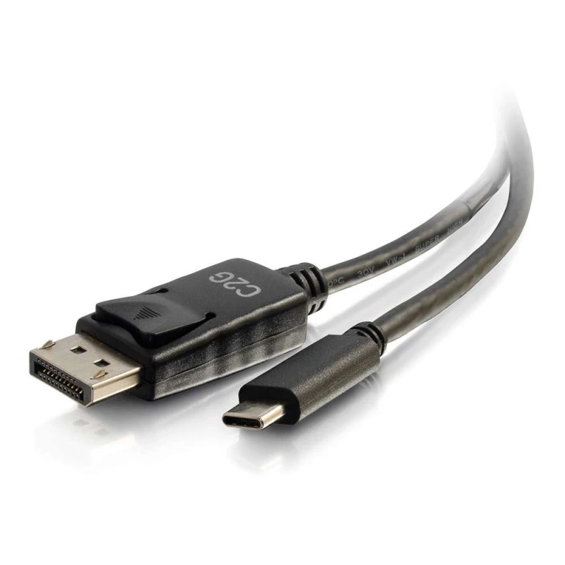 Image of C2G 3.7m USB-C to DisplayPort Adapter Cable 4K 30Hz - Black