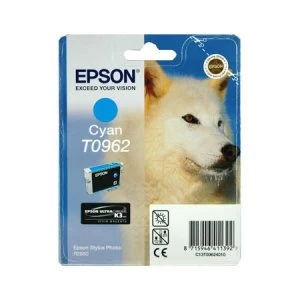 Image of Epson Huskey T0962 Cyan Ink Cartridge