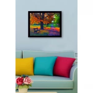 Image of SC1227 Multicolor Decorative Framed MDF Painting