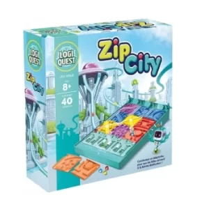 Image of Logiquest: Zip City Board Game