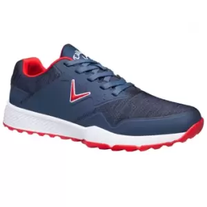 Image of Callaway 2022 Mens CHEV ACE AERO Golf Shoes NAVY/RED - UK10