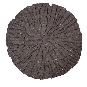 Image of Garden Centra Cracked Log Stepping Stone - Earth