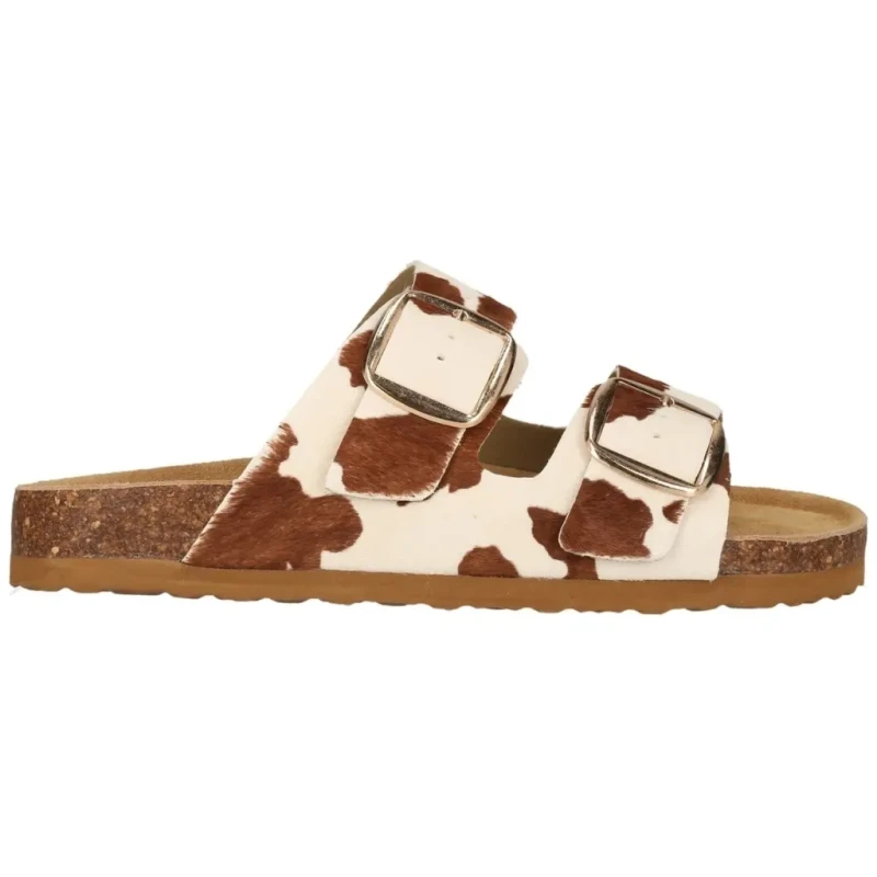 Image of Nou Womens leather sandals Nou Reina Marron Female 39