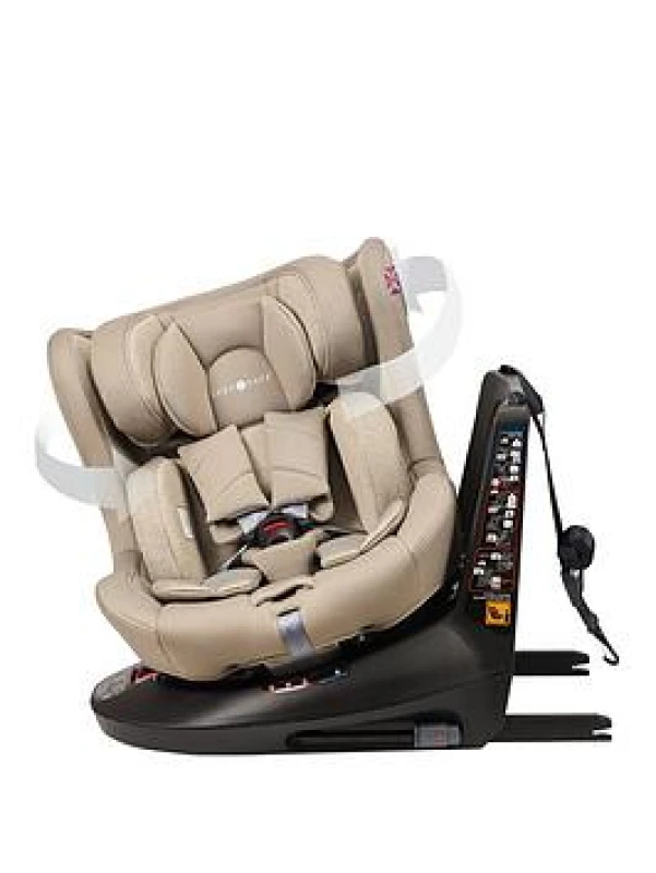 Image of Cozy N Safe Comet+ 360° 40-150cm Child Car Seat - Ecru, Cream EST231-2