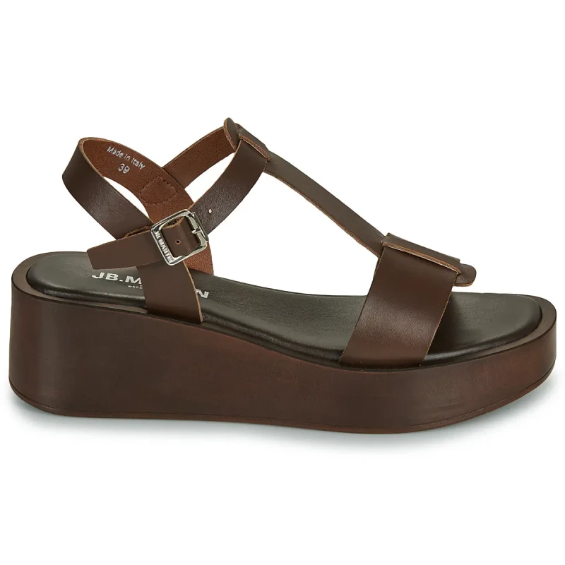 Image of JB Martin Womens wedge sandals JB Martin Cenesa Marron Female 39