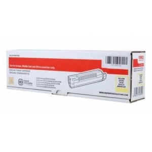 Image of OKI 45862837 Yellow Laser Toner Ink Cartridge