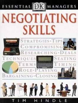Image of Negotiating Skills by Tim Hindle Paperback