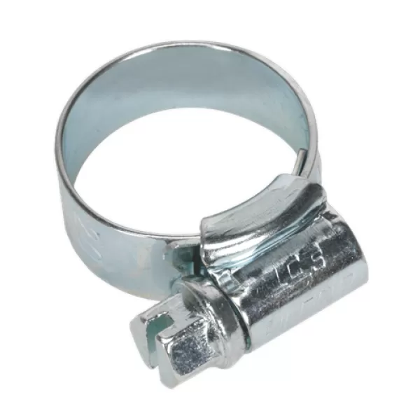Image of Genuine SEALEY HCJ00 HI-GRIP® Hose Clip Zinc Plated Ø13-20mm Pack of 30