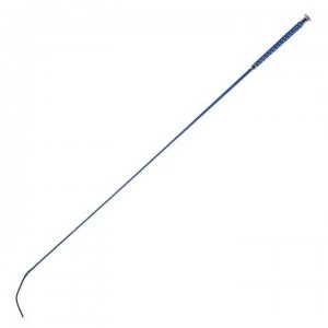 image of Dublin Dressage Whip with Plaited Handle - Royal Blue