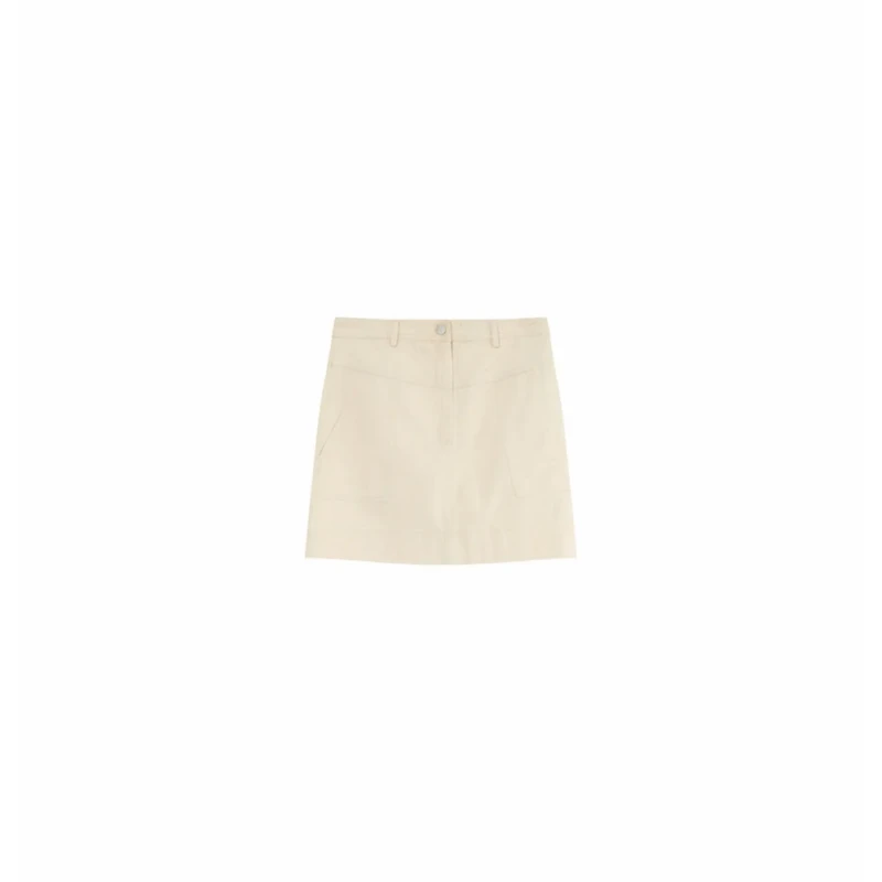 Image of Grace & Mila Womens skirt Grace & Mila Enisa Beige Female S