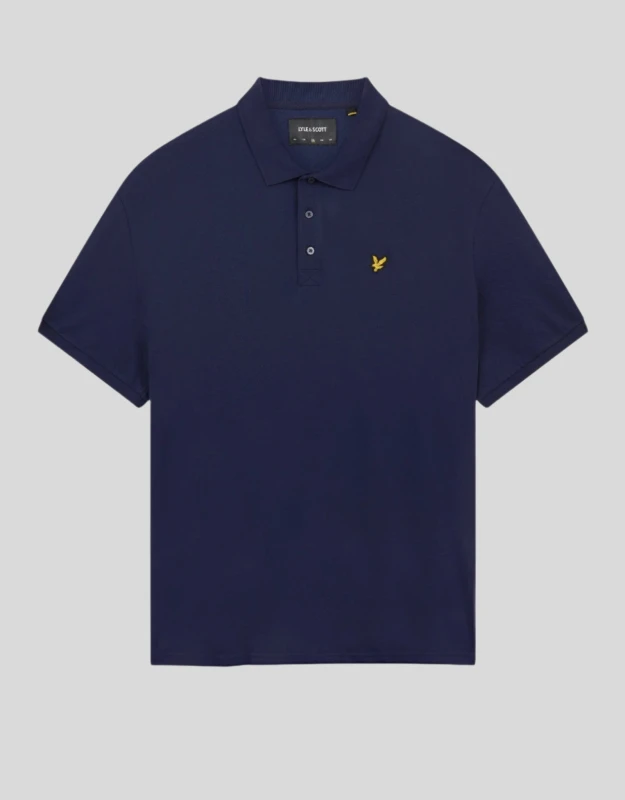 Image of Lyle & Scott Lyle & Scott Logo Polo Shirt White Male 2XL54/56 VY46707