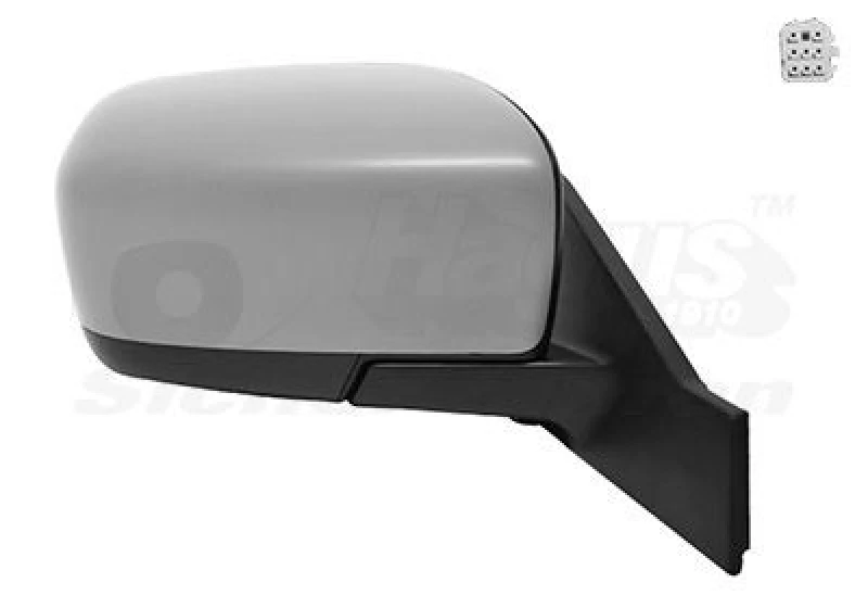 Image of VAN WEZEL Wing mirror VAN WEZEL 2762808