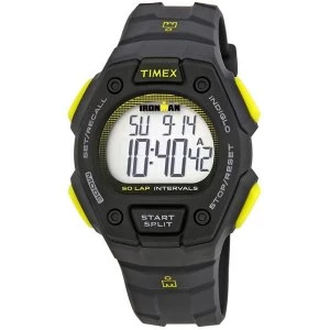 image of Timex TW5K86100 Ironman Classic 50 Digital Watch BlackLime