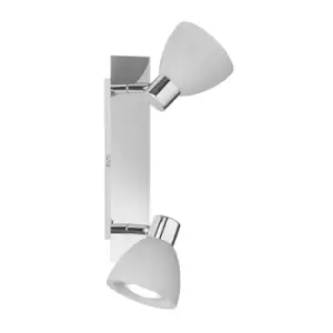 Image of Wofi Veria 2 Wall Lamp - Grey