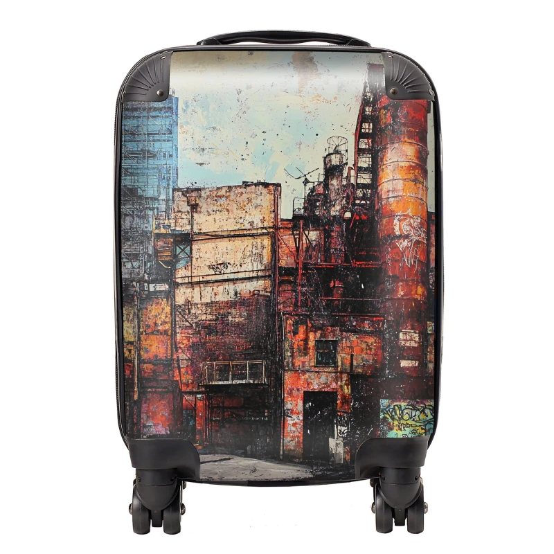 Image of Designer Luggage Jasper Reed: 00028 Suitcase Size: Large Multicolor Unisex Large