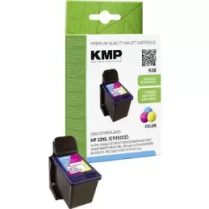 Image of KMP Ink replaced HP 22 Compatible Cyan, Magenta, Yellow H30 1901,4220