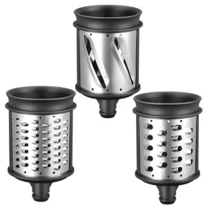 Image of KitchenAid 5KSMEMVSC Shredding and grating accessory pack