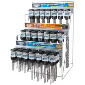 Image of Draper Metric SDS+ Drill Bit Merchandiser (137 Piece)