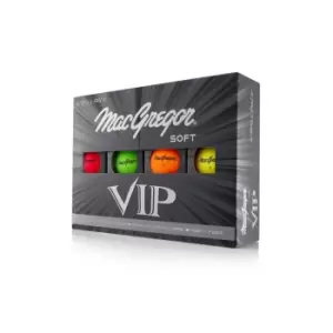 image of MacGregor Multi Coloured 12 Ball Pack - Multi