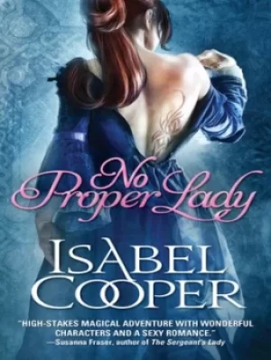 Image of No proper lady by Isabel Cooper
