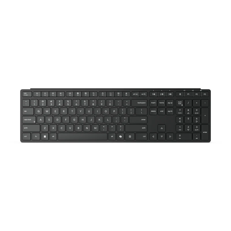 Image of Lenovo 4Y41S04697 keyboard Home/Office RF Wireless + Bluetooth Black