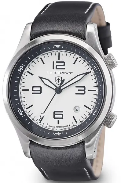 image of Elliot Brown Watch Canford Quartz - White ELB-005