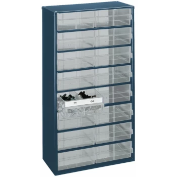 image of Raaco - 137423 1200 Series 1216-04 Cabinet 16 Drawers