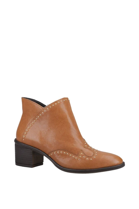 Image of Hush Puppies 'Waverly' Ankle Boots Tan female